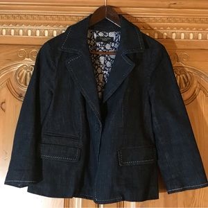 Talbots sz 8 Jean jacket